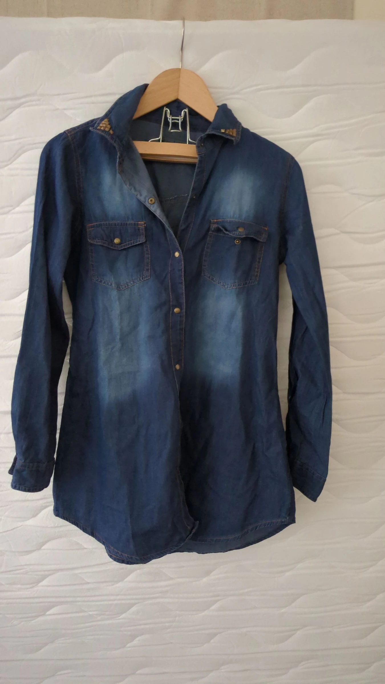 Chemise femme immigration jeans 
